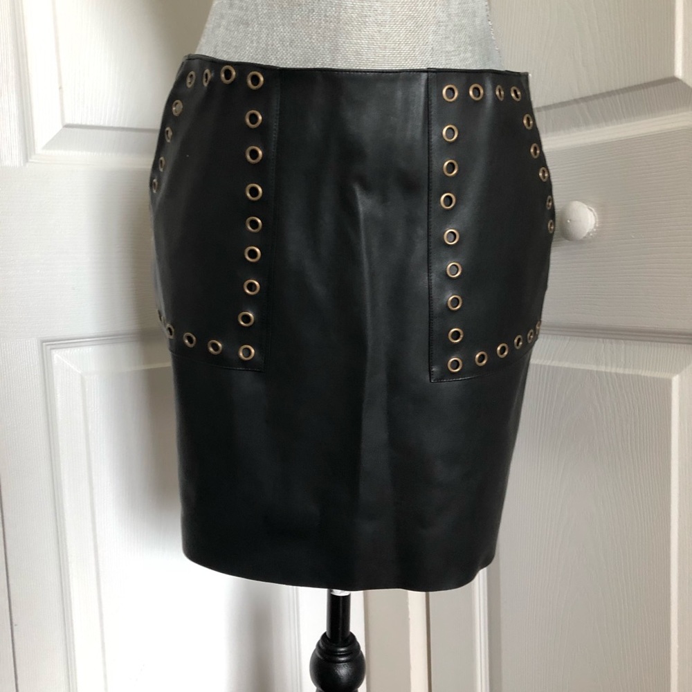 Leather Skirt